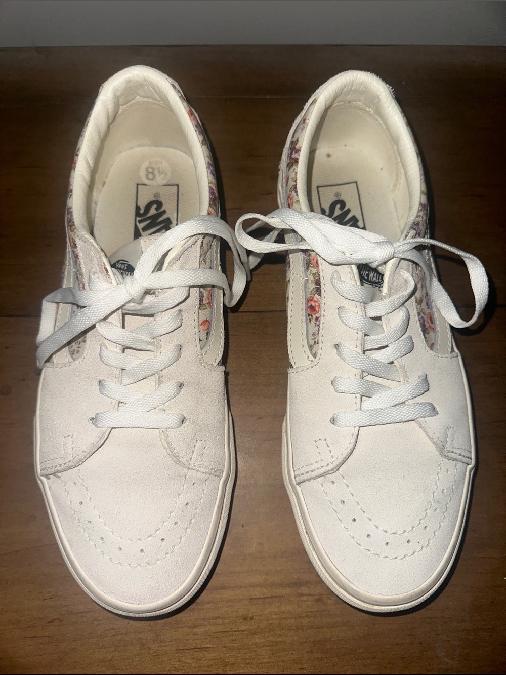 Vans Sk8-Low “Vintage Floral” Sneakers, 8.5